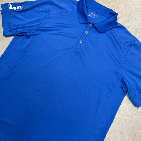 Nike Golf Tour Performance Short Sleeve Polo Shirt Blue XL - Picture 2 of 7